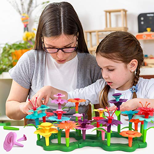 Koalad Flower Garden Building Toys Set for Girls,109PCS STEM Presc...
