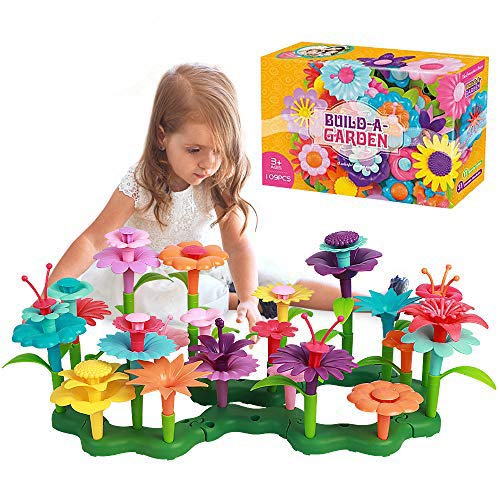 Koalad Flower Garden Building Toys Set for Girls,109PCS STEM Presc...