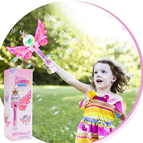 KODATEK Bubble Machine for Kids, Leak-Proof Design, Princess Bubbl...