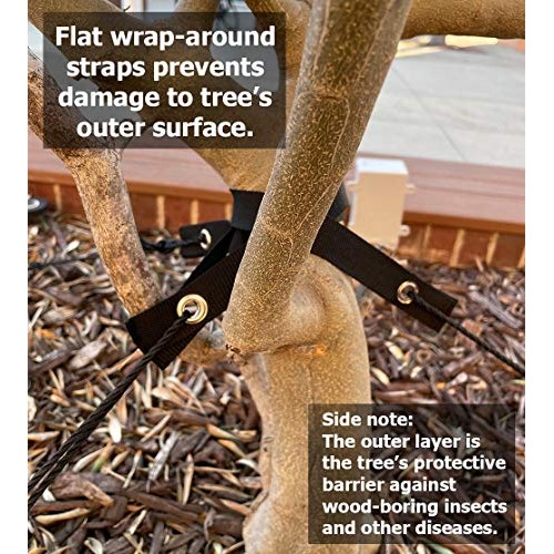 KOGEN Professional Finish Tree Stakes Kit | Anchor Support with St...