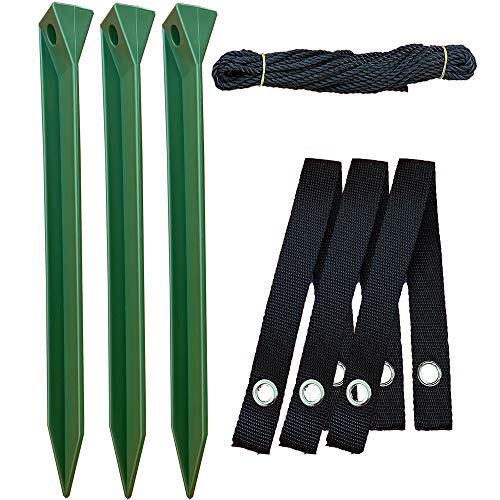 KOGEN Professional Finish Tree Stakes Kit | Anchor Support with St...