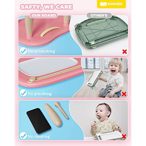 KOKODI Toys Gifts for 1 2 3 Years Old Girl, Sturdy Magnetic Drawin...