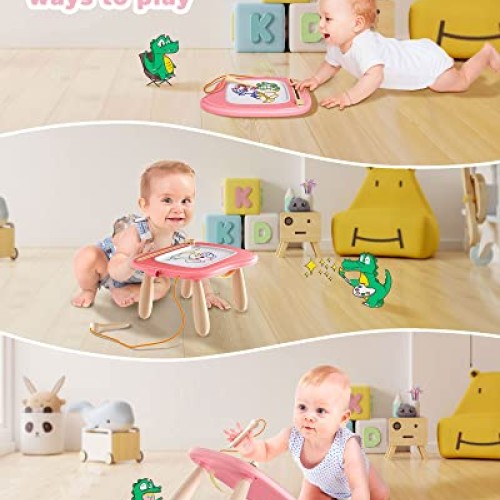 KOKODI Toys Gifts for 1 2 3 Years Old Girl, Sturdy Magnetic Drawin...
