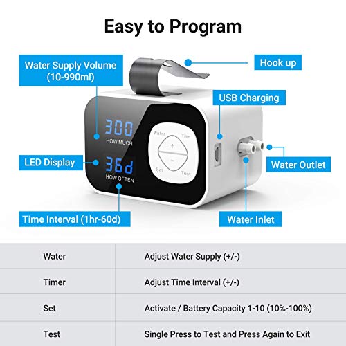 Kollea Automatic Watering System, Indoor Plant Self Watering Syste...