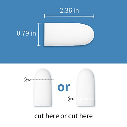 KONGDY Big Toe Protectors, 10 Count Silicone Toe Caps for Big Toe,...