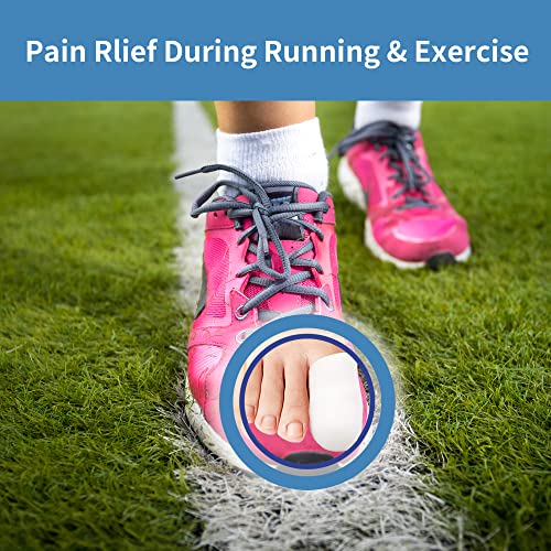 KONGDY Big Toe Protectors, 10 Count Silicone Toe Caps for Big Toe,...