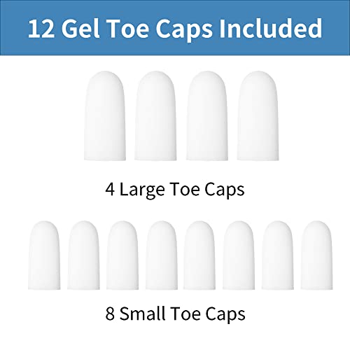 KONGDY Toe Protectors, 12 Count Silicone Toe Caps for Shoes, Big G...