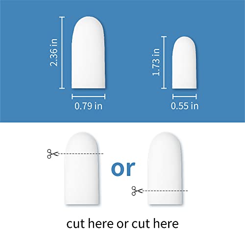 KONGDY Toe Protectors, 12 Count Silicone Toe Caps for Shoes, Big G...