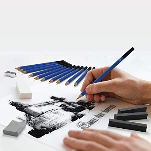 KONIBN 36pcs Drawing and Sketching Pencil Set Professional Drawing...