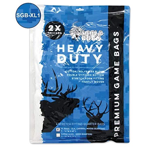 Koola Buck Premium Heavy-Duty Reusable Hunting Game/Meat Bags - 1-...
