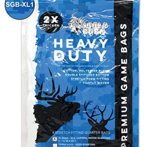 Koola Buck Premium Heavy-Duty Reusable Hunting Game/Meat Bags - 1-...