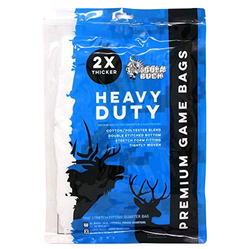 Koola Buck Premium Heavy-Duty Reusable Hunting Game/Meat Bags - 1-...