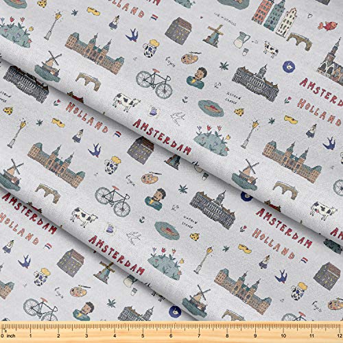 Fabric by The Yard 58 inches x 5 Yards Decorative Fabric for ...