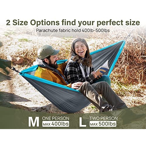 Kootek Camping Hammock Double Portable Hammocks Camping Accessorie...