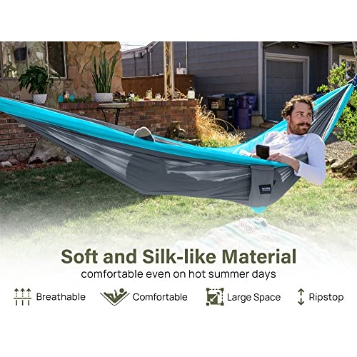 Kootek Camping Hammock Double Portable Hammocks Camping Accessorie...
