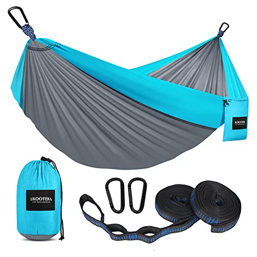 Kootek Camping Hammock Double Portable Hammocks Camping Accessorie...