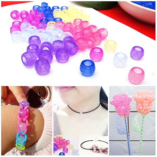 Korlon 1500 Pcs UV Beads Color Changing Sun Sensitive UV Reactive ...