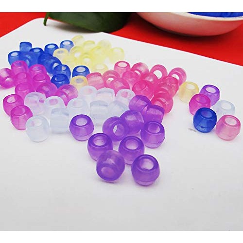 Korlon 1500 Pcs UV Beads Color Changing Sun Sensitive UV Reactive ...