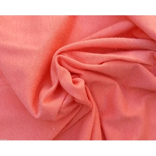 Organic Cotton Blend Fabric Jersey Knit by The Yard - Melon Eco Fr...