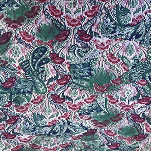 Organic Cotton Spandex Print #1 Fabric by The Yard Stretchy Jersey...