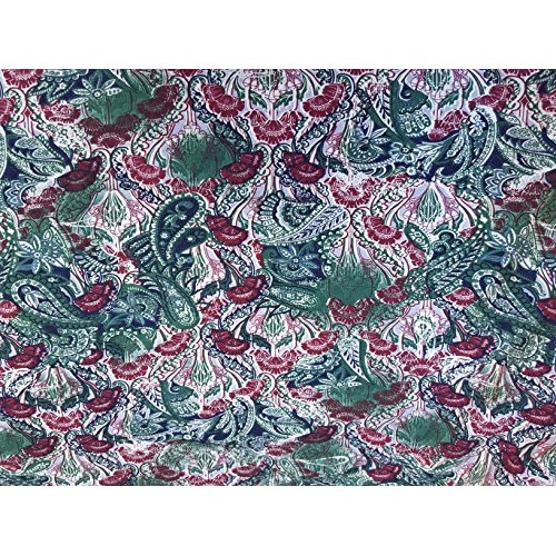 Organic Cotton Spandex Print #1 Fabric by The Yard Stretchy Jersey...