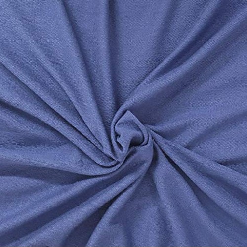 Periwinkle Supima Cotton Modal Spandex French Terry 10/18