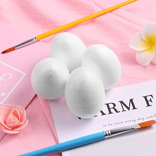 20pcs Styrofoam Easter Eggs Easter Foam Polystyrene Eggs Crafts Pa...