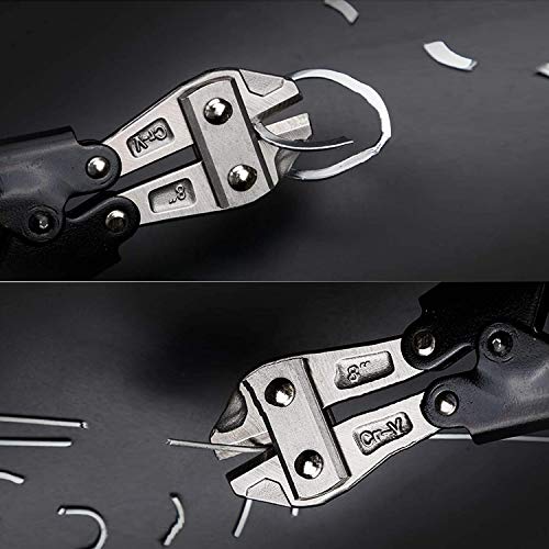 KOTTO Bolt Cutter Pliers Set Heavy Duty Soft Rubber 14 and Mini 8...