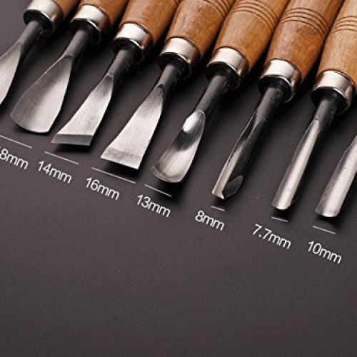 KOTVTM Wood Carving Tools 8PCS Wood Sculpture Carving Chisel Tool ...