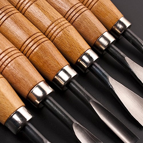 KOTVTM Wood Carving Tools 8PCS Wood Sculpture Carving Chisel Tool ...
