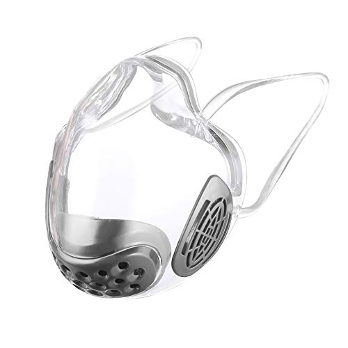Transparent Face_Mask for Adults Men Women, Adults Outdoor Health ...