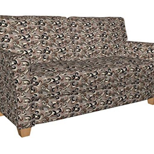 Bobcat Camel Black Brown Gray Silver Abstract Geometric Chenille F...