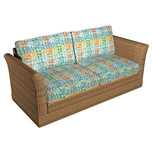 Caribbean Aqua Teal Coral Orange Persimmon Green Blue Gold Yellow ...