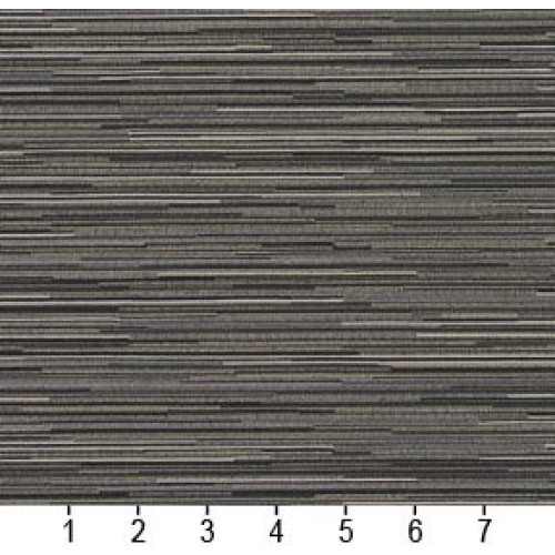 Mineral Black Gray Silver Contemporary Small Scale Stripe Damask J...