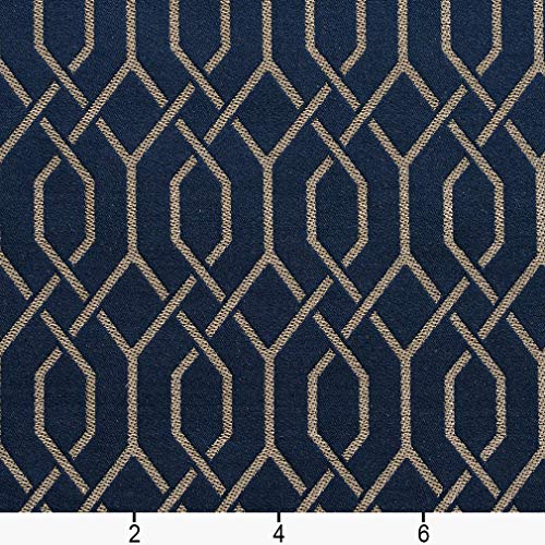 Sapphire Lattice Blue Gray Silver Contemporary Small Scale Damask ...