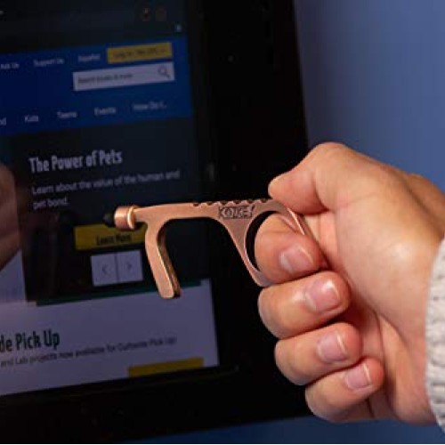 Large Ergonomic Touchless Key with Secure Stylus and Premium Gift ...