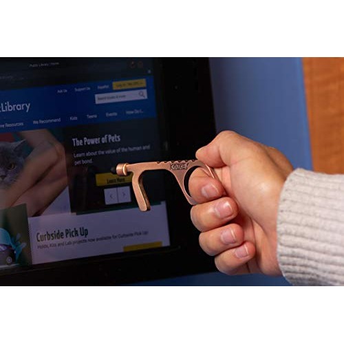 Large Ergonomic Touchless Key with Secure Stylus and Premium Gift ...