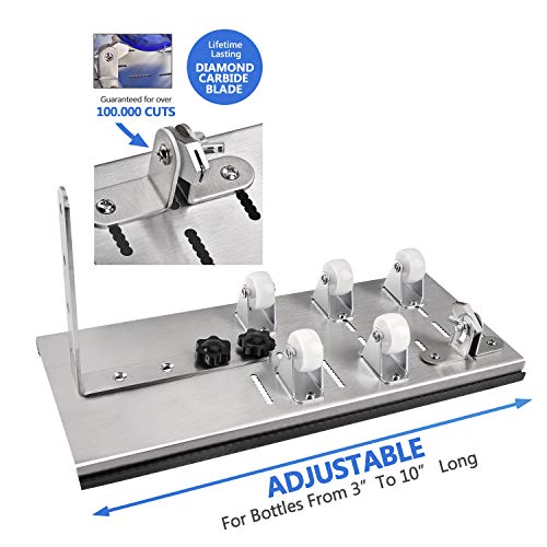 Bottle Cutter & Glass Cutter Kit, for Cutting Wine Bottle or Jars ...