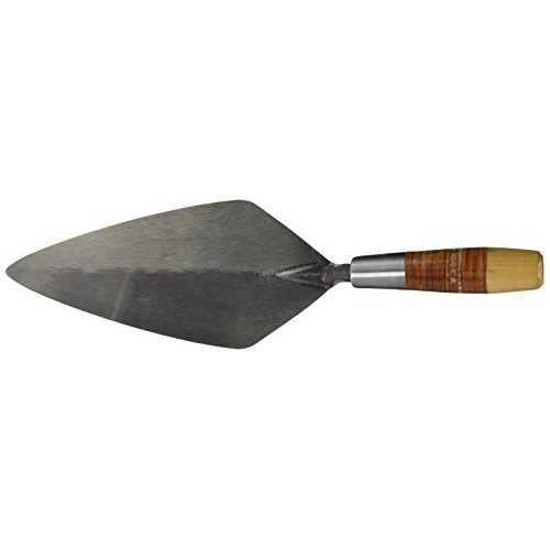 Kraft Tool RO316-10 W. Rose Narrow London Brick Trowel with Leathe...