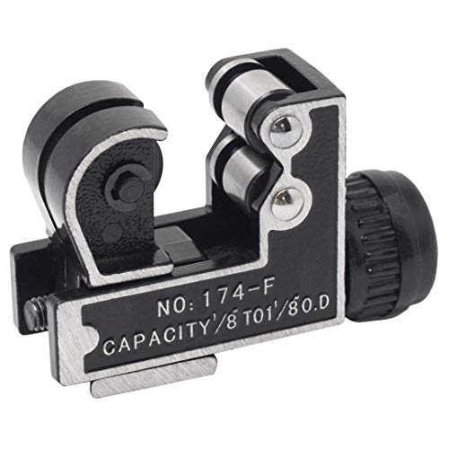 Pipe Cutter 1/8 - 1 1/8 Tube Cutter Tool for Copper Pipe, Stai...