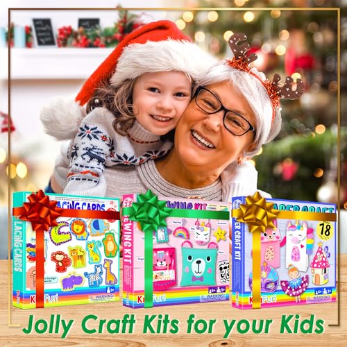 KRAFUN My First Unicorn Bunny Paper Craft Kit for Toddlers and Gir...