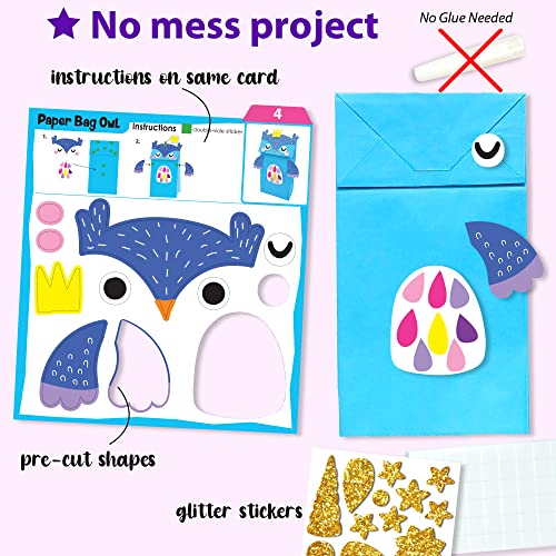 KRAFUN My First Unicorn Bunny Paper Craft Kit for Toddlers and Gir...