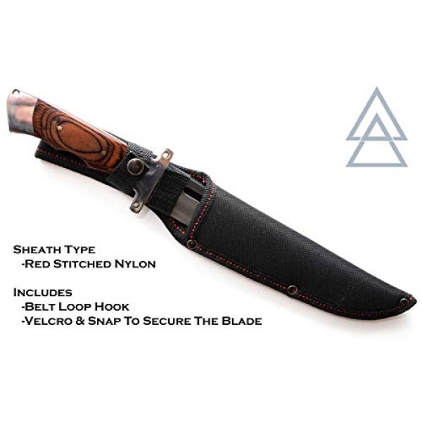 Kratos ZF1 Hunting Knife | 7 Quality Steel Fixed Blade | Outdoor ...