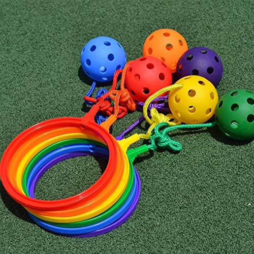 KRISMYA Lemon Twist Skip Toy, 6 Pcs Variety Colors Skip Jump Rope ...