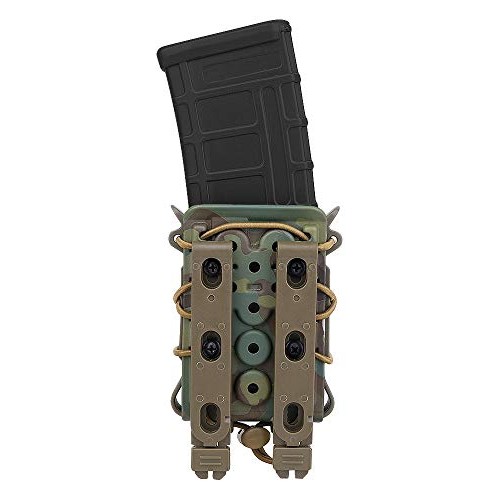 KRYDEX 5.56mm Magazine Pouch Polymer Magazine Carrier with MOLLE C...