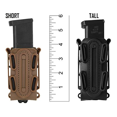 KRYDEX 9mm Mag Pouch Softshell Pistol Pouch Tactical Magazine Carr...