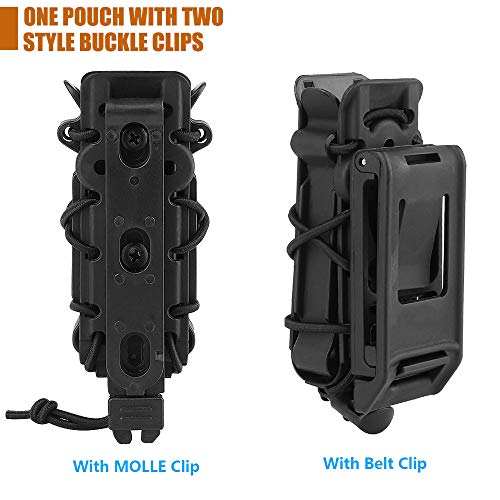 KRYDEX Mag Pouch 9mm Pistol Magazine Pouch Mag Holder with MOLLE a...