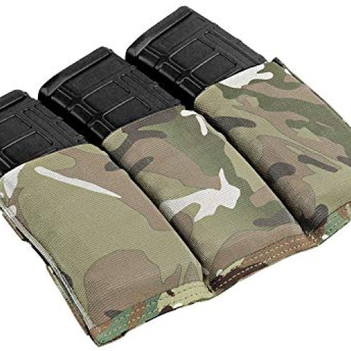 KRYDEX Molle M4 M16 Triple Magazine Pouch Speed Mag Pouches Multi...