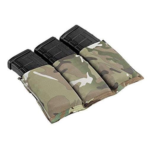 KRYDEX Molle M4 M16 Triple Magazine Pouch Speed Mag Pouches Multi...