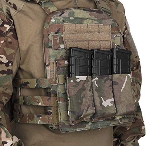 KRYDEX Molle M4 M16 Triple Magazine Pouch Speed Mag Pouches Multi...
